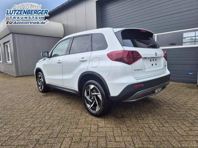 Suzuki Vitara Comfort+ 110PS Automatik MHEV 4x4 ALLGRIP 1.4 Boosterjet Allrad Teilleder Navi Klimaautomatik Sitzheizung ACC PDC v+h Rückf.Kamera Suzuki-Radio Apple CarPlay Android Auto Touchscreen 2xKeyless 17-LM 