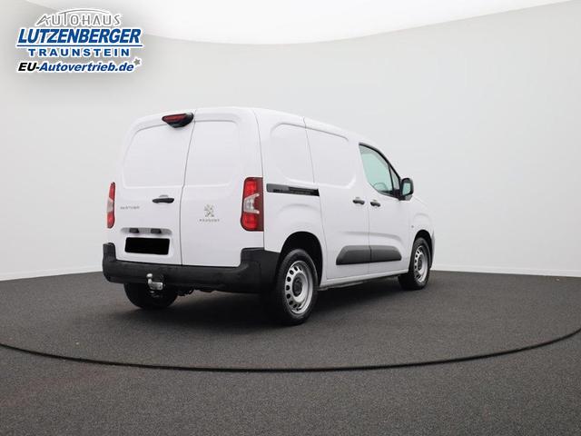 Peugeot Partner 1.5 BlueHDI 102PS 2-Sitzer AHK Klima Radio Apple CarPlay Android Auto Bluetooth DAB PDC v+h Rückf.Kamera Tempomat Ganzj.Reifen 