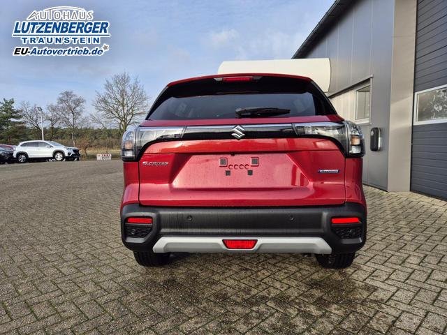 Suzuki S-Cross Comfort+ 110PS Automatik MHEV 4x4 ALLGRIP 1.4 Boosterjet Allrad Teilleder Navi Klimaautomatik Sitzheizung ACC PDC v+h 4x Kamera Suzuki-Radio Apple CarPlay Android Auto Touchscreen 2xKeyless 17-LM 