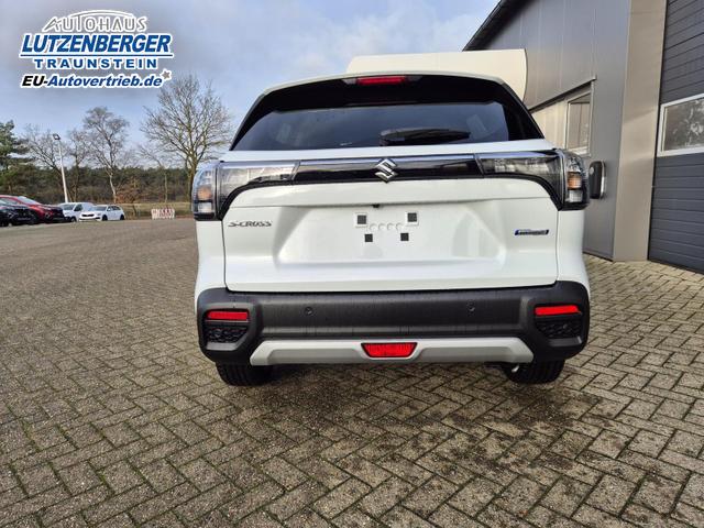 Suzuki S-Cross Comfort+ 110PS Automatik MHEV 4x4 ALLGRIP 1.4 Boosterjet Allrad Teilleder Navi Klimaautomatik Sitzheizung ACC PDC v+h 4x Kamera Suzuki-Radio Apple CarPlay Android Auto Touchscreen 2xKeyless 17-LM 