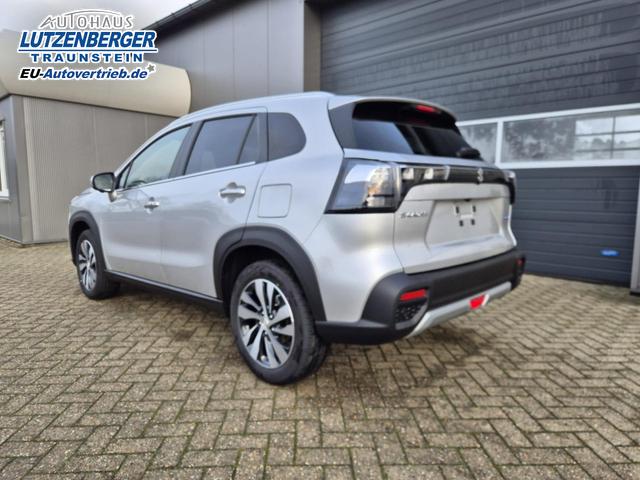 Suzuki S-Cross Comfort+ 110PS Automatik MHEV 4x4 ALLGRIP 1.4 Boosterjet Allrad Teilleder Navi Klimaautomatik Sitzheizung ACC PDC v+h 4x Kamera Suzuki-Radio Apple CarPlay Android Auto Touchscreen 2xKeyless 17-LM 