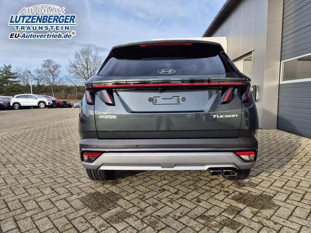 Hyundai TUCSON Trend 1.6 T-GDI 150PS Automatik TZ 2026 Teil-Leder Sitzheizung v+h Lenkradheizung Klimaautomatik Navi Touchscreen DAB+ Apple CarPlay + Android Auto PDC R&uuml;ckf.-Kamera Matrix-LED-Scheinw. 