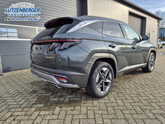 Hyundai TUCSON Trend 1.6 T-GDI 150PS Automatik TZ 2026 Teil-Leder Sitzheizung v+h Lenkradheizung Klimaautomatik Navi Touchscreen DAB+ Apple CarPlay + Android Auto PDC R&uuml;ckf.-Kamera Matrix-LED-Scheinw. 