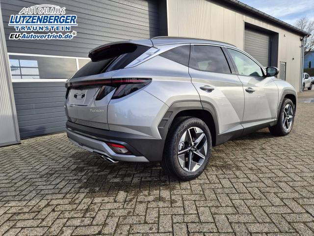 Hyundai TUCSON Trend 1.6 T-GDI 150PS Automatik TZ 2026 Teil-Leder Sitzheizung v+h Lenkradheizung Klimaautomatik Navi Touchscreen DAB+ Apple CarPlay + Android Auto PDC R&uuml;ckf.-Kamera Matrix-LED-Scheinw. 