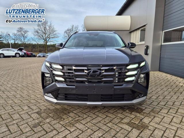 Hyundai TUCSON Trend 1.6 T-GDI 150PS Automatik TZ 2026 Teil-Leder Sitzheizung v+h Lenkradheizung Klimaautomatik Navi Touchscreen DAB+ Apple CarPlay + Android Auto PDC R&uuml;ckf.-Kamera Matrix-LED-Scheinw. 