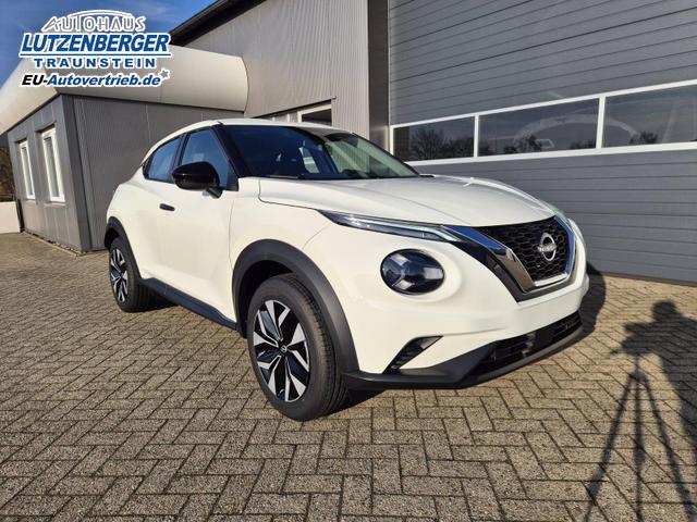 Nissan Juke 1.0 DIG-T 114PS Acenta Klimaautomatik Sitzheizung R&uuml;ckf.Kamera Bluetooth Touchscreen wireless Apple CarPlay Android Auto 