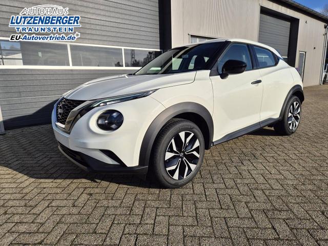 Nissan Juke 1.0 DIG-T 114PS Acenta Klimaautomatik Sitzheizung R&uuml;ckf.Kamera Bluetooth Touchscreen wireless Apple CarPlay Android Auto 