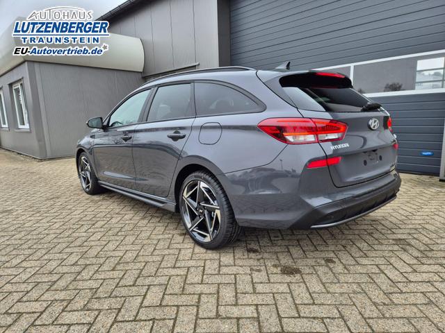 Hyundai i30 Kombi 1.6 T-GDI 150PS Automatik N-Line MY2026 Sitzheizung Lenkradheizung Klimaautomatik Navi 10,3"-Touchscreen Bluelink Apple CarPlay + Android Auto PDC v+h R&uuml;ckf.Kamera 18-LM 