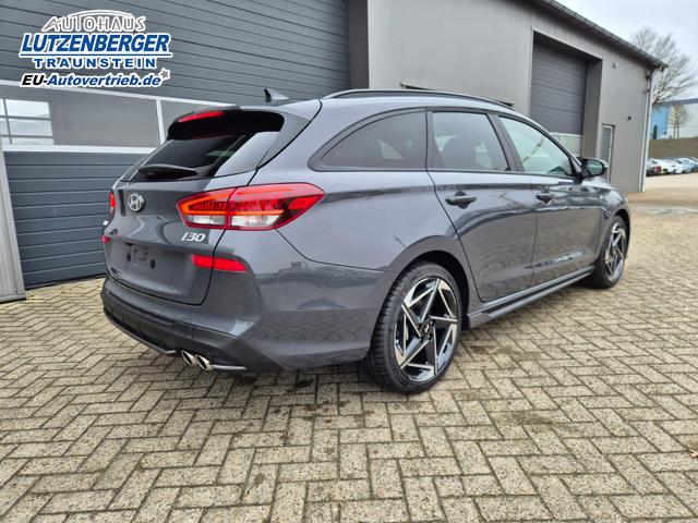 Hyundai i30 Kombi 1.6 T-GDI 150PS Automatik N-Line MY2026 Sitzheizung Lenkradheizung Klimaautomatik Navi 10,3"-Touchscreen Bluelink Apple CarPlay + Android Auto PDC v+h R&uuml;ckf.Kamera 18-LM 