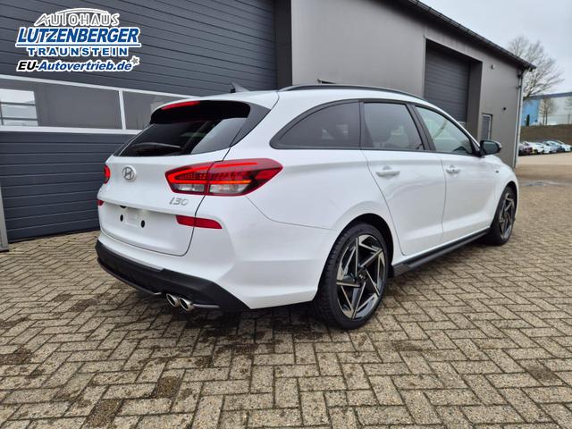 Hyundai i30 Kombi 1.6 T-GDI 150PS Automatik N-Line MY2026 Sitzheizung Lenkradheizung Klimaautomatik Navi 10,3"-Touchscreen Bluelink Apple CarPlay + Android Auto PDC v+h R&uuml;ckf.Kamera 18-LM 