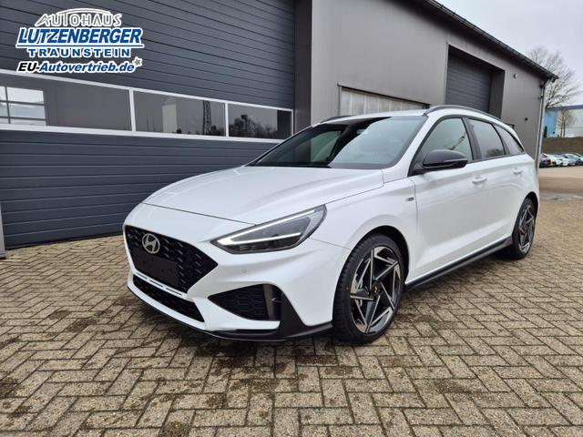 Hyundai i30 Kombi 1.6 T-GDI 150PS Automatik N-Line MY2026 Sitzheizung Lenkradheizung Klimaautomatik Navi 10,3"-Touchscreen Bluelink Apple CarPlay + Android Auto PDC v+h R&uuml;ckf.Kamera 18-LM 