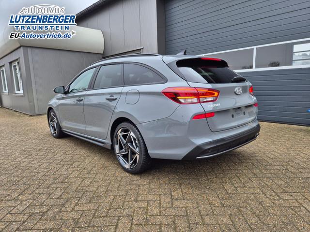 Hyundai i30 Kombi 1.6 T-GDI 150PS Automatik N-Line MY2026 Sitzheizung Lenkradheizung Klimaautomatik Navi 10,3"-Touchscreen Bluelink Apple CarPlay + Android Auto PDC v+h R&uuml;ckf.Kamera 18-LM 