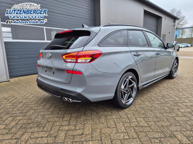 Hyundai i30 Kombi 1.6 T-GDI 150PS Automatik N-Line MY2026 Sitzheizung Lenkradheizung Klimaautomatik Navi 10,3"-Touchscreen Bluelink Apple CarPlay + Android Auto PDC v+h R&uuml;ckf.Kamera 18-LM 