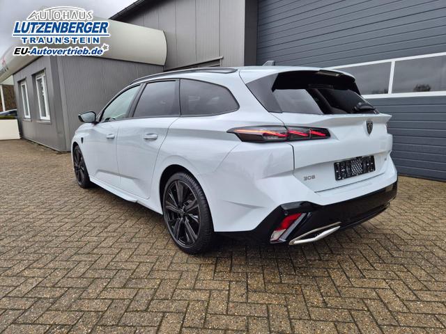 Peugeot 308 SW GT Exclusive 1.2 Hybrid 145PS Automatik Matrix-LED elektr. PanoDach Heckklappe Sitzheizung Lenkradheizung Navi 10" HD-Touchscreen wireless Apple CarPlay + Android Auto FOCAL-System 2x Keyless ACC 4x Kamera PDC v+h 18"LM 