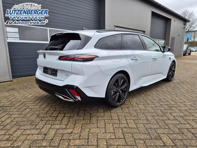 Peugeot 308 SW GT Exclusive 1.2 Hybrid 145PS Automatik Matrix-LED elektr. PanoDach Heckklappe Sitzheizung Lenkradheizung Navi 10" HD-Touchscreen wireless Apple CarPlay + Android Auto FOCAL-System 2x Keyless ACC 4x Kamera PDC v+h 18"LM 