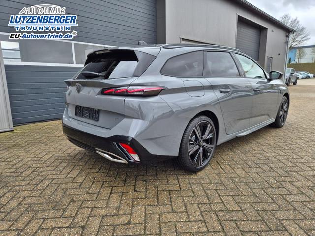 Peugeot 308 SW GT Exclusive 1.2 Hybrid 145PS Automatik Matrix-LED elektr. PanoDach Heckklappe Sitzheizung Lenkradheizung Navi 10" HD-Touchscreen wireless Apple CarPlay + Android Auto FOCAL-System 2x Keyless ACC 4x Kamera PDC v+h 18"LM 