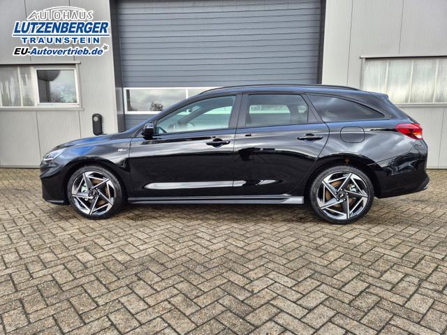 Hyundai i30 Kombi 1.6 T-GDI 150PS Automatik N-Line MY2026 Sitzheizung Lenkradheizung Klimaautomatik Navi 10,3"-Touchscreen Bluelink Apple CarPlay + Android Auto PDC v+h R&uuml;ckf.Kamera 18-LM 