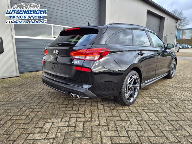 Hyundai i30 Kombi 1.6 T-GDI 150PS Automatik N-Line MY2026 Sitzheizung Lenkradheizung Klimaautomatik Navi 10,3"-Touchscreen Bluelink Apple CarPlay + Android Auto PDC v+h R&uuml;ckf.Kamera 18-LM 