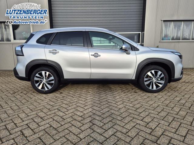 Suzuki S-Cross Comfort+ 110PS Automatik MHEV 1.4 Boosterjet Teilleder Navi Klimaautomatik Sitzheizung ACC PDC v+h 4x Kamera Suzuki-Radio Apple CarPlay Android Auto Touchscreen 2xKeyless 17-LM 