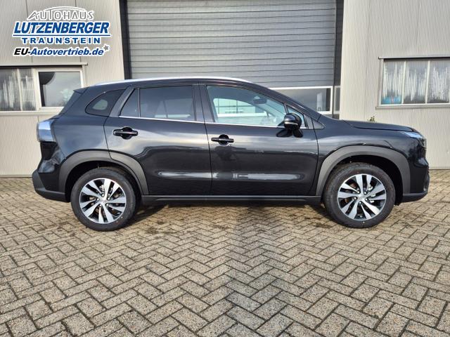 Suzuki S-Cross Comfort+ 110PS MHEV 4x4 ALLGRIP 1.4 Boosterjet Teilleder Navi Klimaautomatik Sitzheizung ACC PDC v+h 4x Kamera Suzuki-Radio Apple CarPlay Android Auto Touchscreen 2xKeyless 17-LM 