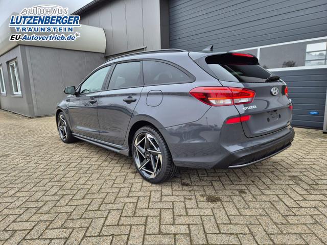 Hyundai i30 Kombi 1.6 T-GDI 150PS Automatik N-Line MY2026 Sitzheizung Lenkradheizung Klimaautomatik Navi 10,3"-Touchscreen Bluelink Apple CarPlay + Android Auto PDC v+h R&uuml;ckf.Kamera 18-LM 