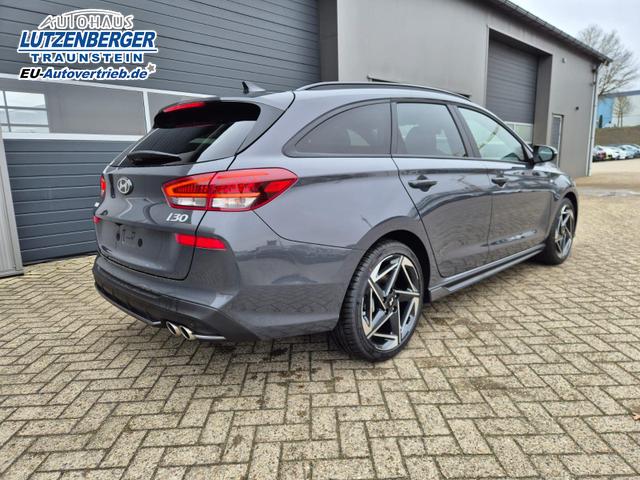 Hyundai i30 Kombi 1.6 T-GDI 150PS Automatik N-Line MY2026 Sitzheizung Lenkradheizung Klimaautomatik Navi 10,3"-Touchscreen Bluelink Apple CarPlay + Android Auto PDC v+h R&uuml;ckf.Kamera 18-LM 