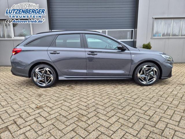 Hyundai i30 Kombi 1.6 T-GDI 150PS Automatik N-Line MY2026 Sitzheizung Lenkradheizung Klimaautomatik Navi 10,3"-Touchscreen Bluelink Apple CarPlay + Android Auto PDC v+h R&uuml;ckf.Kamera 18-LM 
