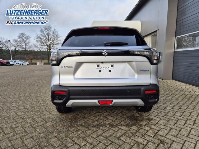 Suzuki S-Cross Comfort+ 110PS Automatik MHEV 4x4 ALLGRIP 1.4 Boosterjet Teilleder Navi Klimaautomatik Sitzheizung ACC PDC v+h 4x Kamera Suzuki-Radio Apple CarPlay Android Auto Touchscreen 2xKeyless 17-LM 