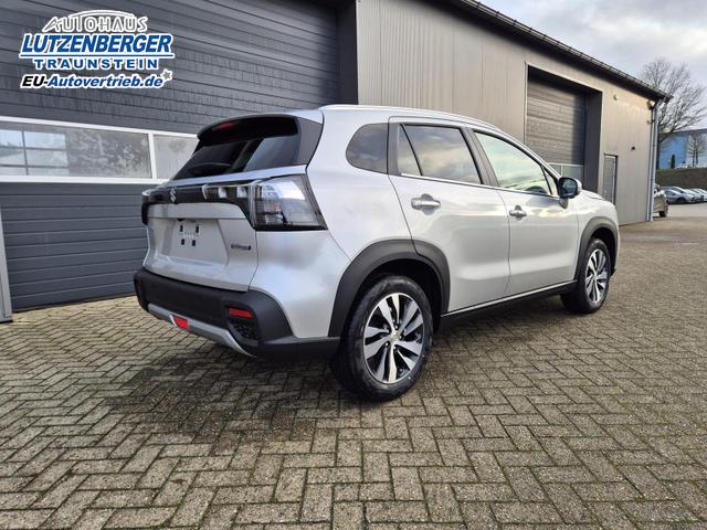 Suzuki S-Cross Comfort+ 110PS Automatik MHEV 4x4 ALLGRIP 1.4 Boosterjet Teilleder Navi Klimaautomatik Sitzheizung ACC PDC v+h 4x Kamera Suzuki-Radio Apple CarPlay Android Auto Touchscreen 2xKeyless 17-LM 