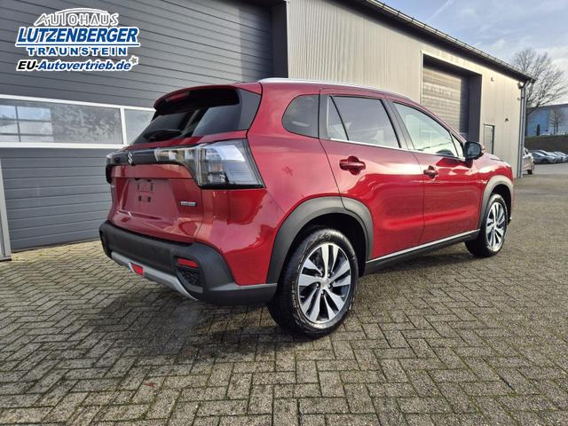 Suzuki S-Cross Comfort+ 110PS Automatik MHEV 4x4 ALLGRIP 1.4 Boosterjet Teilleder Navi Klimaautomatik Sitzheizung ACC PDC v+h 4x Kamera Suzuki-Radio Apple CarPlay Android Auto Touchscreen 2xKeyless 17-LM 