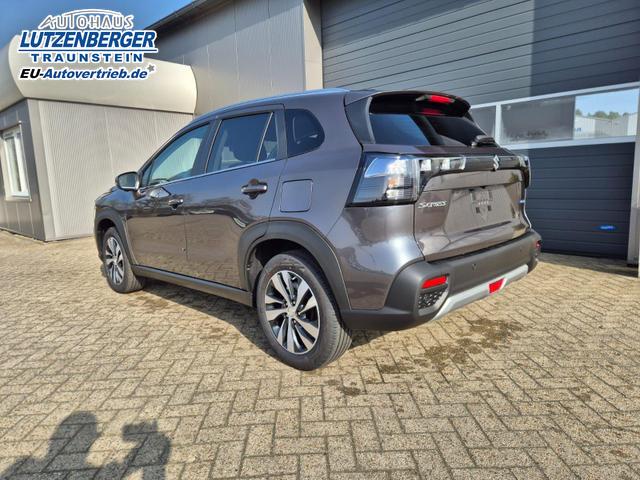 Suzuki S-Cross Comfort+ 110PS MHEV 4x4 ALLGRIP 1.4 Boosterjet Teilleder Navi Klimaautomatik Sitzheizung ACC PDC v+h 4x Kamera Suzuki-Radio Apple CarPlay Android Auto Touchscreen 2xKeyless 17-LM 