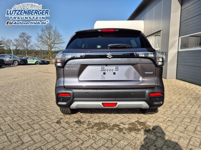Suzuki S-Cross Comfort+ 110PS MHEV 4x4 ALLGRIP 1.4 Boosterjet Teilleder Navi Klimaautomatik Sitzheizung ACC PDC v+h 4x Kamera Suzuki-Radio Apple CarPlay Android Auto Touchscreen 2xKeyless 17-LM 
