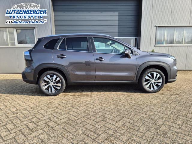 Suzuki S-Cross Comfort+ 110PS MHEV 4x4 ALLGRIP 1.4 Boosterjet Teilleder Navi Klimaautomatik Sitzheizung ACC PDC v+h 4x Kamera Suzuki-Radio Apple CarPlay Android Auto Touchscreen 2xKeyless 17-LM 