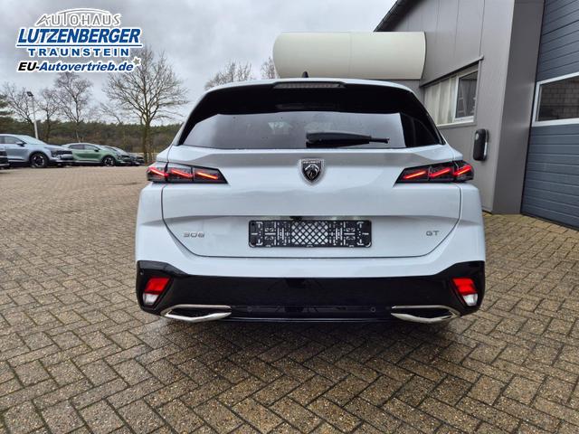 Peugeot 308 SW GT Exclusive 1.2 Hybrid 145PS Automatik Matrix-LED elektr. PanoDach Heckklappe Sitzheizung Lenkradheizung Navi 10" HD-Touchscreen wireless Apple CarPlay + Android Auto FOCAL-System 2x Keyless ACC 4x Kamera PDC v+h 18"LM 
