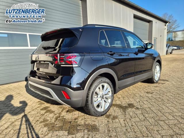 Volkswagen T-Cross 1.0 TSI 116PS DSG Life LED-Matrix-Scheinwerfer ACC Klimaautomatik Sitzheizung PDC v+h 17-LM abged.Scheiben 2xKeyless DAB+ Bluetooth Touchscreen Apple CarPlay Android Auto 