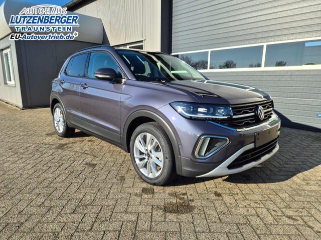 Volkswagen T-Cross 1.0 TSI 116PS DSG Life LED-Matrix-Scheinwerfer ACC Klimaautomatik Sitzheizung PDC v+h 17-LM abged.Scheiben 2xKeyless DAB+ Bluetooth Touchscreen Apple CarPlay Android Auto 
