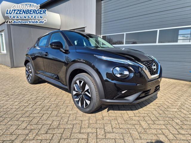 Nissan Juke 1.0 DIG-T 114PS Acenta Klimaautomatik Sitzheizung R&uuml;ckf.Kamera Bluetooth Touchscreen wireless Apple CarPlay Android Auto 