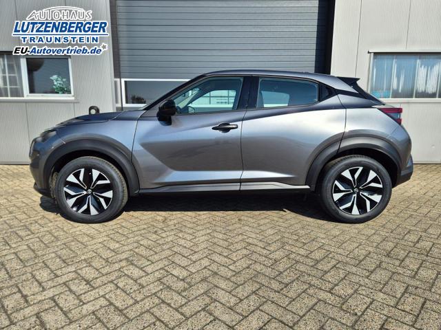 Nissan Juke 1.0 DIG-T 114PS Acenta Klimaautomatik Sitzheizung R&uuml;ckf.Kamera Bluetooth Touchscreen wireless Apple CarPlay Android Auto 