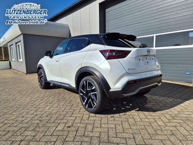 Nissan Juke 1.0 DIG-T 114PS N-Design Automatik Teil-Leder Klimaautomatik Sitzheizung Lenkradheizung PDC v+h R&uuml;ckf.Kamera Navi 19"LM Bluetooth Touchscreen Apple CarPlay Android Auto 
