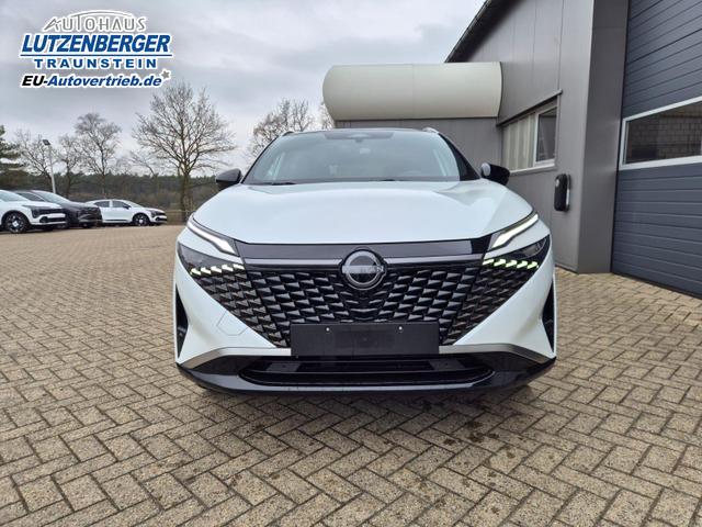 Nissan Qashqai 1.3 DIG-T MHEV 158 PS X-Tronic Tekna Premium Paket 20"LM Teil-Leder PanoGlasdach Klimaautomatik Sitzheizung Lenkradheizung Navi Head-Up Display elektr. Heckklappe ACC PDC v+h 360&deg;Kamera DAB Bluetooth Touchscreen Apple CarPlay Android Auto 