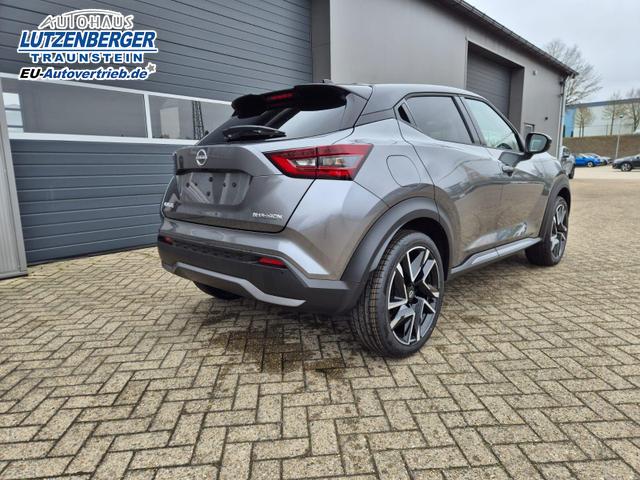 Nissan Juke 1.0 DIG-T 114PS N-Design Automatik Teil-Leder Klimaautomatik Sitzheizung Lenkradheizung PDC v+h R&uuml;ckf.Kamera Navi 19"LM Bluetooth Touchscreen Apple CarPlay Android Auto 