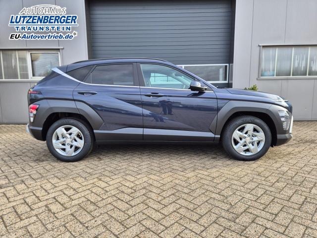 Hyundai KONA Trend 1.6 T-GDI 150PS Automatik Voll-LED-Scheinw. Sitzheizung Lenkradheizung ACC Klimaautomatik Navi Touchscreen DAB+ Apple CarPlay + Android Auto PDC v+h R&uuml;ckf.Kamera 2xKeyless 17-LM 