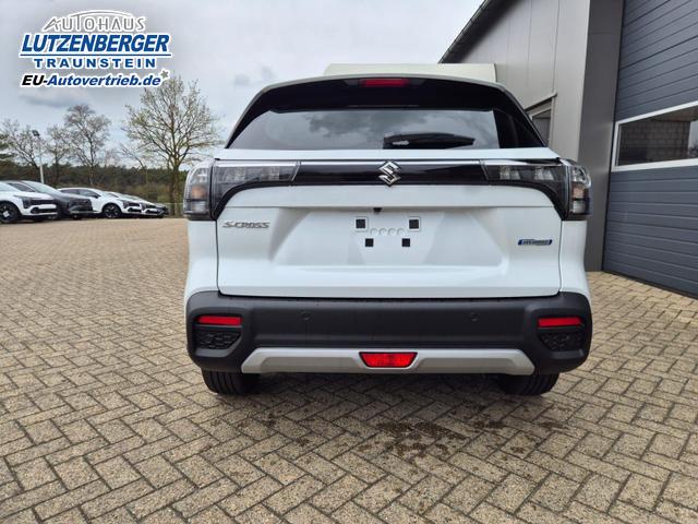 Suzuki S-Cross Comfort+ 110PS Automatik MHEV 1.4 Boosterjet Teilleder Navi Klimaautomatik Sitzheizung ACC PDC v+h 4x Kamera Suzuki-Radio Apple CarPlay Android Auto Touchscreen 2xKeyless 17-LM 