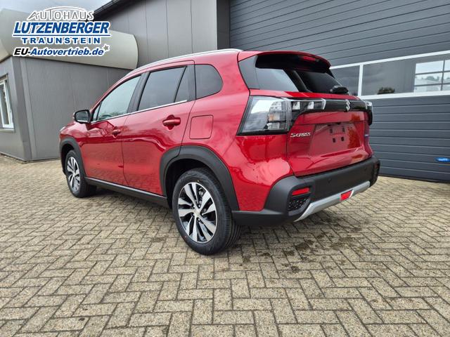 Suzuki S-Cross Comfort+ 110PS Automatik MHEV 1.4 Boosterjet Teilleder Navi Klimaautomatik Sitzheizung ACC PDC v+h 4x Kamera Suzuki-Radio Apple CarPlay Android Auto Touchscreen 2xKeyless 17-LM 