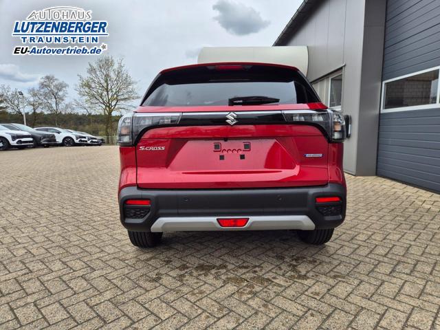 Suzuki S-Cross Comfort+ 110PS Automatik MHEV 1.4 Boosterjet Teilleder Navi Klimaautomatik Sitzheizung ACC PDC v+h 4x Kamera Suzuki-Radio Apple CarPlay Android Auto Touchscreen 2xKeyless 17-LM 
