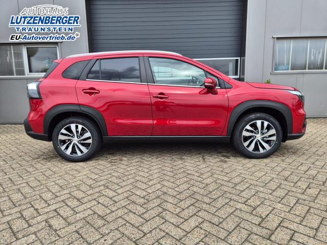 Suzuki S-Cross Comfort+ 110PS Automatik MHEV 1.4 Boosterjet Teilleder Navi Klimaautomatik Sitzheizung ACC PDC v+h 4x Kamera Suzuki-Radio Apple CarPlay Android Auto Touchscreen 2xKeyless 17-LM 