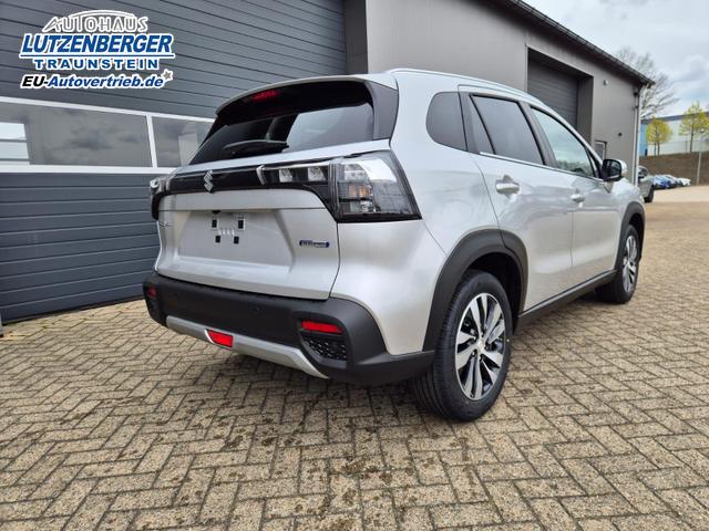 Suzuki S-Cross Comfort+ 110PS MHEV 4x4 ALLGRIP 1.4 Boosterjet Teilleder Navi Klimaautomatik Sitzheizung ACC PDC v+h 4x Kamera Suzuki-Radio Apple CarPlay Android Auto Touchscreen 2xKeyless 17-LM 
