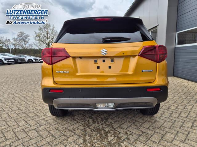 Suzuki Vitara Comfort+ 110PS Automatik MHEV 1.4 Boosterjet Teilleder Navi Klimaautomatik Sitzheizung ACC PDC v+h R&uuml;ckf.Kamera Suzuki-Radio Apple CarPlay Android Auto Touchscreen 2xKeyless 17-LM 