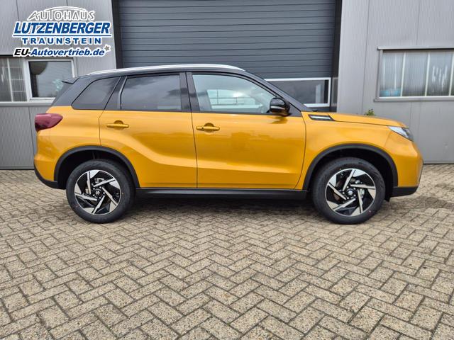 Suzuki Vitara Comfort+ 110PS Automatik MHEV 1.4 Boosterjet Teilleder Navi Klimaautomatik Sitzheizung ACC PDC v+h R&uuml;ckf.Kamera Suzuki-Radio Apple CarPlay Android Auto Touchscreen 2xKeyless 17-LM 