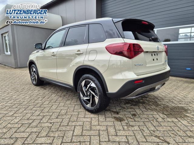 Suzuki Vitara Comfort+ 110PS MHEV 4x4 ALLGRIP 1.4 Boosterjet Allrad Teilleder mit Alcantara Navi Klimaautomatik Sitzheizung ACC PDC v+h R&uuml;ckf.Kamera Suzuki-Radio Apple CarPlay Android Auto Touchscreen 2xKeyless 17-LM 